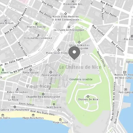 Apartment Riviera Cote D'azur - Vieux Old Town Parfait Studio Ac - 5mn Promenade Des - Menica 1